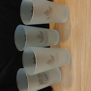 NHL Canadian Frosted Glasses (4)